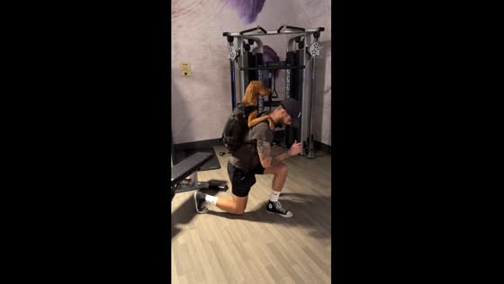 Doggy zoomies: gym session with RayRay!