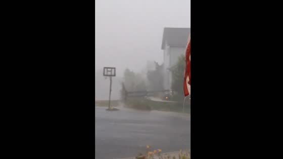 Severe storm hits Longmont with intense rainfall