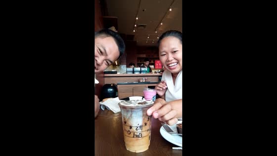 Parents reveal gender of baby with coffee surprise in San Fernando, Philippines