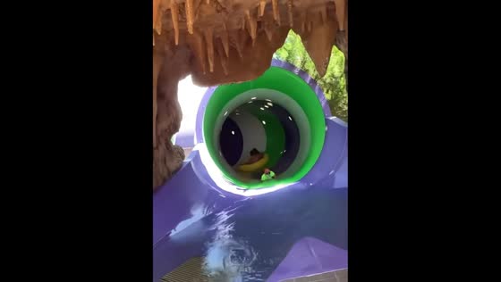 Slide mishap at Poseidon Water Park in Harbin, China