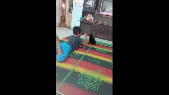 Boy wakes sleeping cat, gets attacked in Indonesia