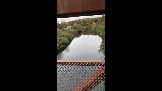 Green River flooding after storm hits Kent, Washington, USA