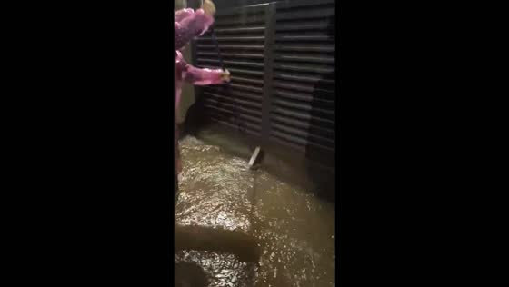 Flash flooding inundates streets and homes in Sant Esteve Sesrovires, Spain