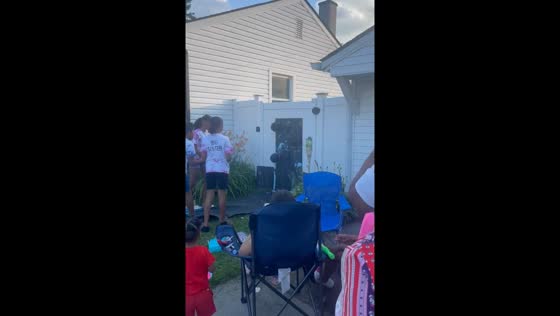 Gender reveal in Roseville, California