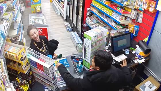 Customer caught trying to steal charity box in London shop