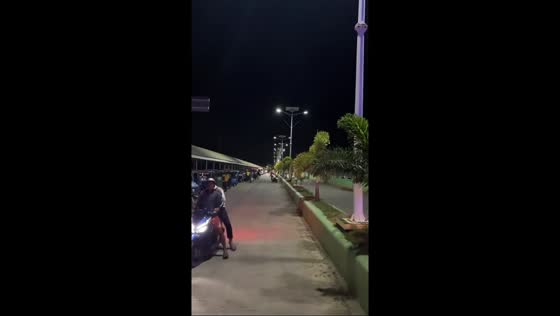 Strong earthquake shakes Tubigon, Bohol, Philippines