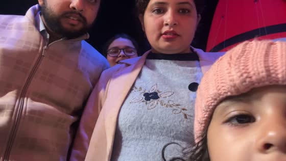 Strangers unknowingly walk into a person's video before leaving in Chandigarh, India
