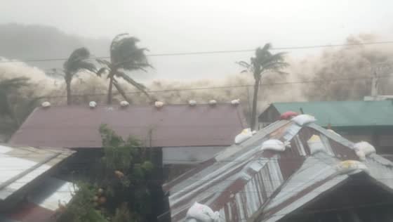 Residents prepare amid super typhoon in Catanduanes, Philippines