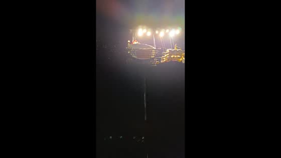 Santa Claus flies over Malvinas Argentinas, Buenos Aires, Argentina