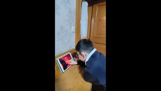 Boy unlocks iPad after remembering long password in Shanghai, China