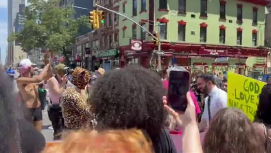 Zohran Mamdani marches in Queer Liberation event in Manhattan, New York, USA
