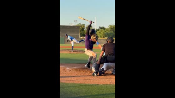 Batter hit in the face by pitch during professional game in Surprise, Arizona