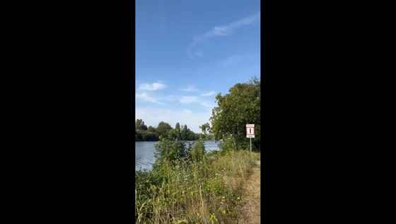 Canadair water-bombing planes gather water from the Seine River in Chartrettes, France