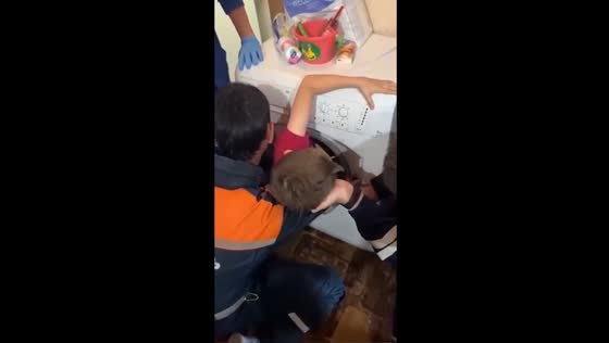 Rescuers save five-year-old trapped in washing machine in Kazan, Russia