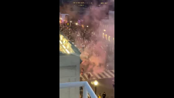 Celebrations in Georgetown of Ali Khamenei’s death in Washington, D.C., USA
