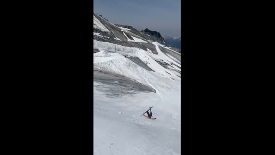 Skiing mishap: backflip turned bruise in Whistler training