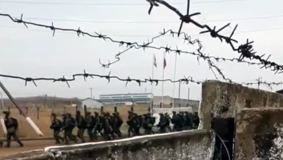 North Korean troops cross into Russia