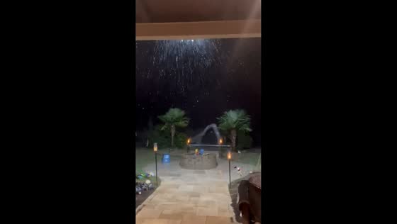 Torrential rain hits Bailey during slow-moving thunderstorm in North Carolina, USA