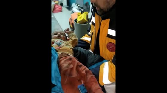 An infant who had been stuck under rubble for 139 hours was saved by rescuers in Turkey