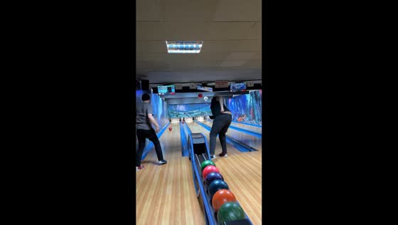 Bowling mishap sends ball flying into TV in Gdansk, Poland