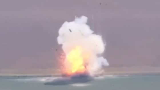 Russian drone hits Ukrainian tank in Kursk region