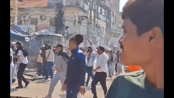 Youth protest turns chaotic in Simara Bara, Nepal
