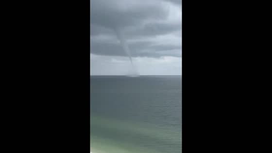 Water spout captured off Marco Island, Florida
