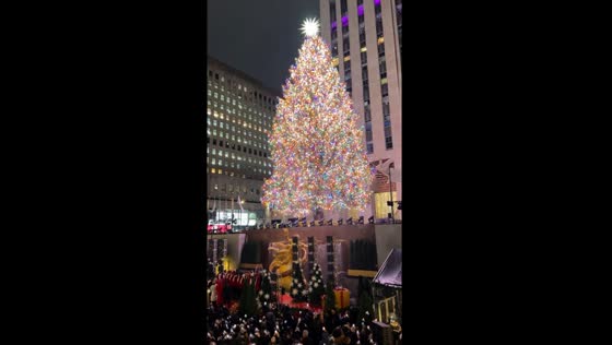 Rockefeller Center tree lighting 2023: a bright spectacle