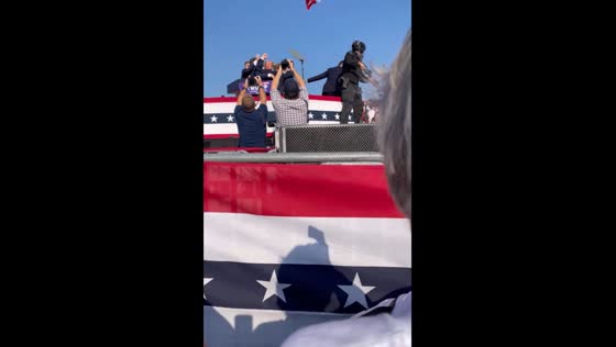 Trump fist pump: after assassination attempt in Butler, PA