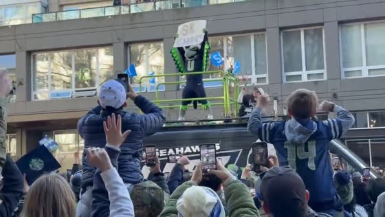 Seahawks parade fills streets with celebration in Washington, USA