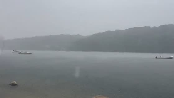 Heavy rainfall hits Bayville, New York