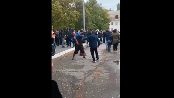 Drunken mobilized men staged dances in the military registration and enlistment office in Vologda!