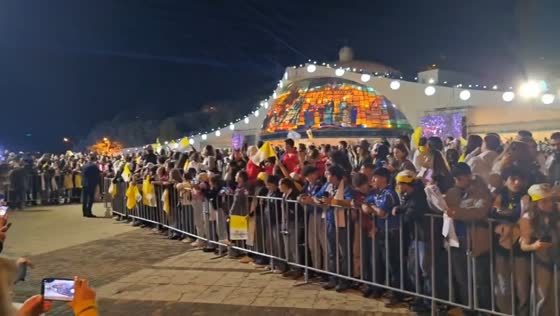 Youth gather to welcome Pope Leo XIV in Beirut, Lebanon