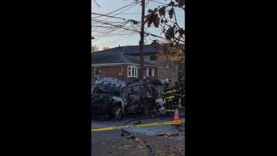 SUV explosion rocks South Ozone Park, Queens, USA
