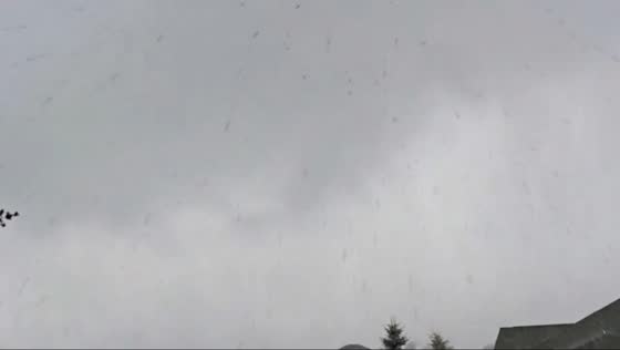 Possible funnel cloud or tornado spotted near Sister Bay, Wisconsin, USA