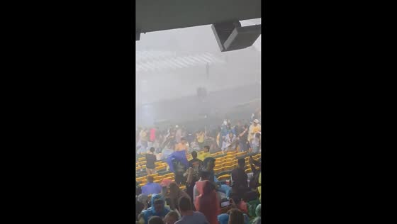 Severe thunderstorm interrupts Post Malone concert in Edmonton, Canada