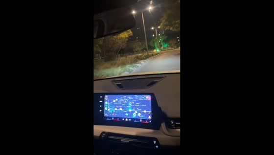 Car crashes into barrier on narrow road in Rishon LeZion, Israel