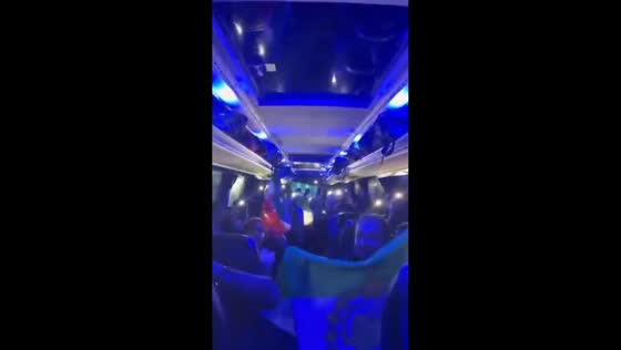 Pro-Iran protest supporters travel to Munich from Valence, France