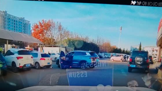Man run over by own car after forgetting to brake in Henan, China
