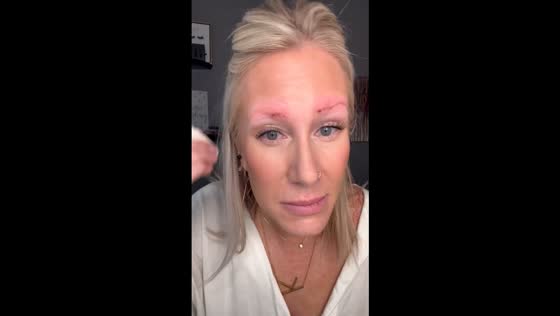 Brow lamination mishap: hair falls out!