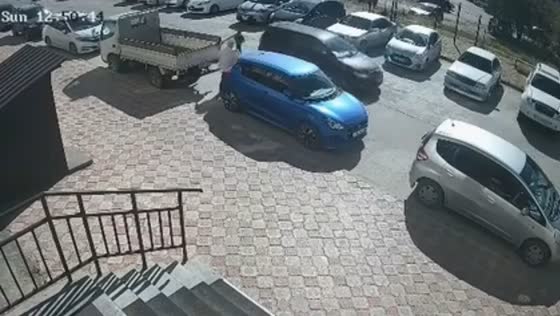 Child injured after being struck by reversing car in Chigiri, Russia