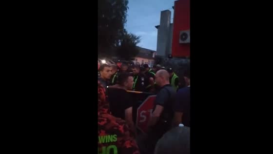 Riot erupts in Kovel, Ukraine after detention of two teenagers