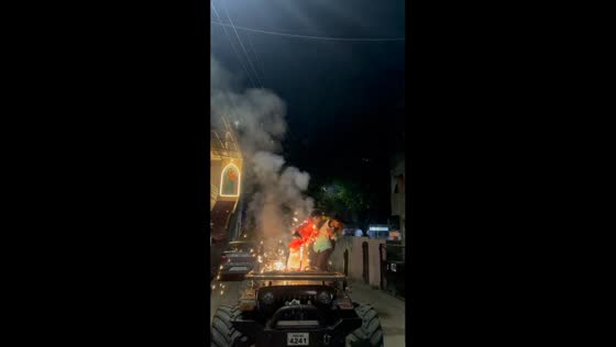Fireworks mishap startles two men in Secunderabad, India