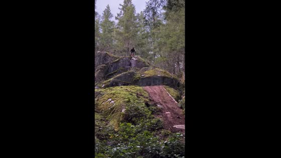 Thrilling descent: close call on Squamish's toughest drop