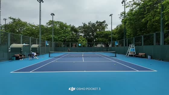 Woman struck by tennis ball in Guangdong, China