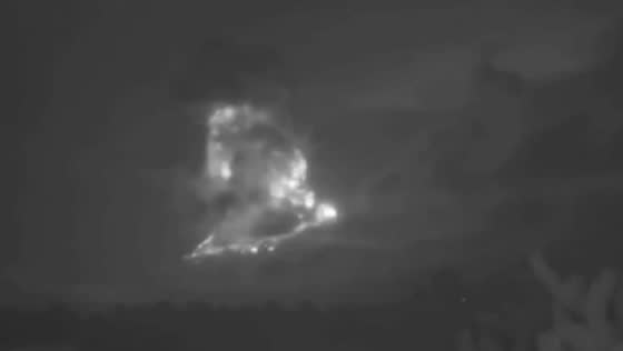 CCTV captures Mount Kanlaon eruption