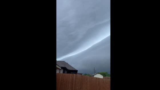Storm's spectacular beauty: Argyle, Texas