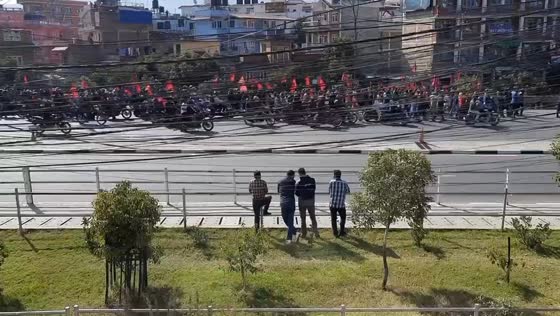 Protesters rally: calls for monarchy restoration in Nepal