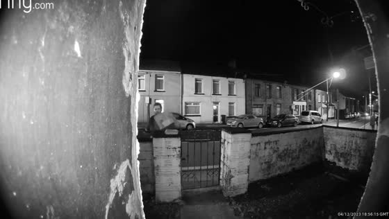 Amazon delivery fiasco: security camera footage reveals reckless package toss in Neath, Wales