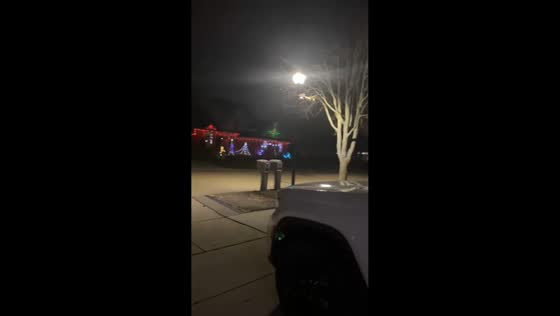 Intense gusty winds and snow hit Macomb, Michigan, USA
